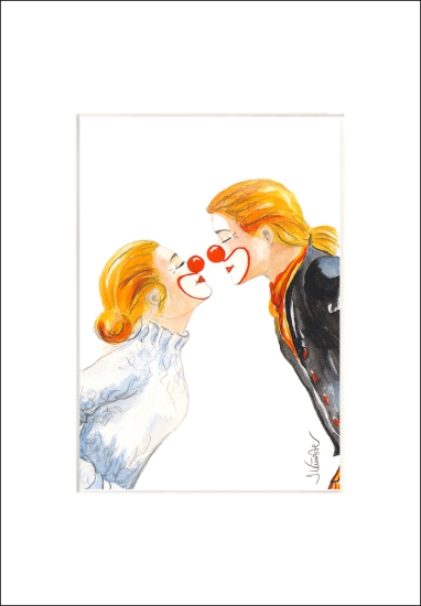 Kiss Kiss – Clownpaar